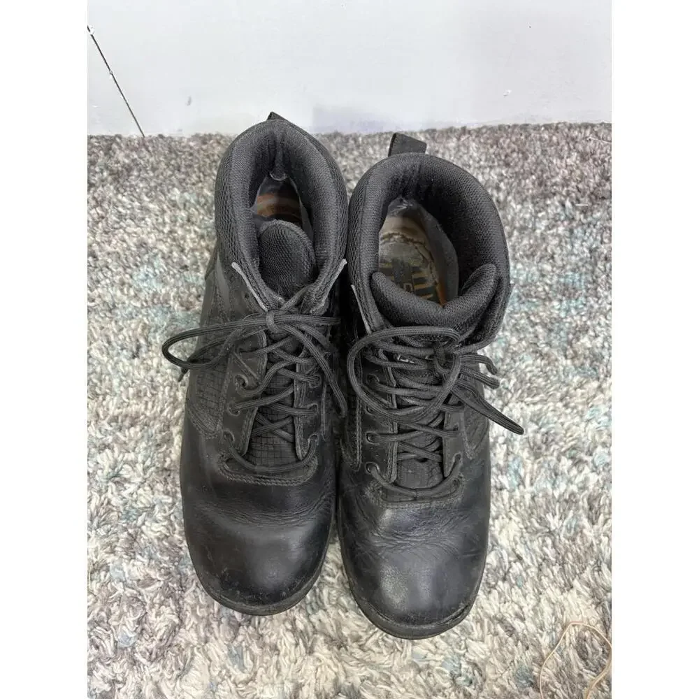Danner Boots Mens 12 Lookout 5.5 Dry Black Leather Tactical Waterproof Duty